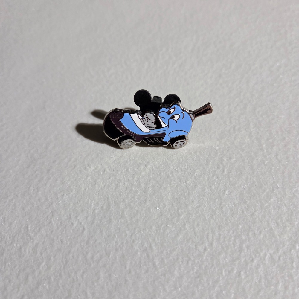 Disney Pin Unisex OS Blue Genie Bumper Car Aladdin Enamel Trading Pin